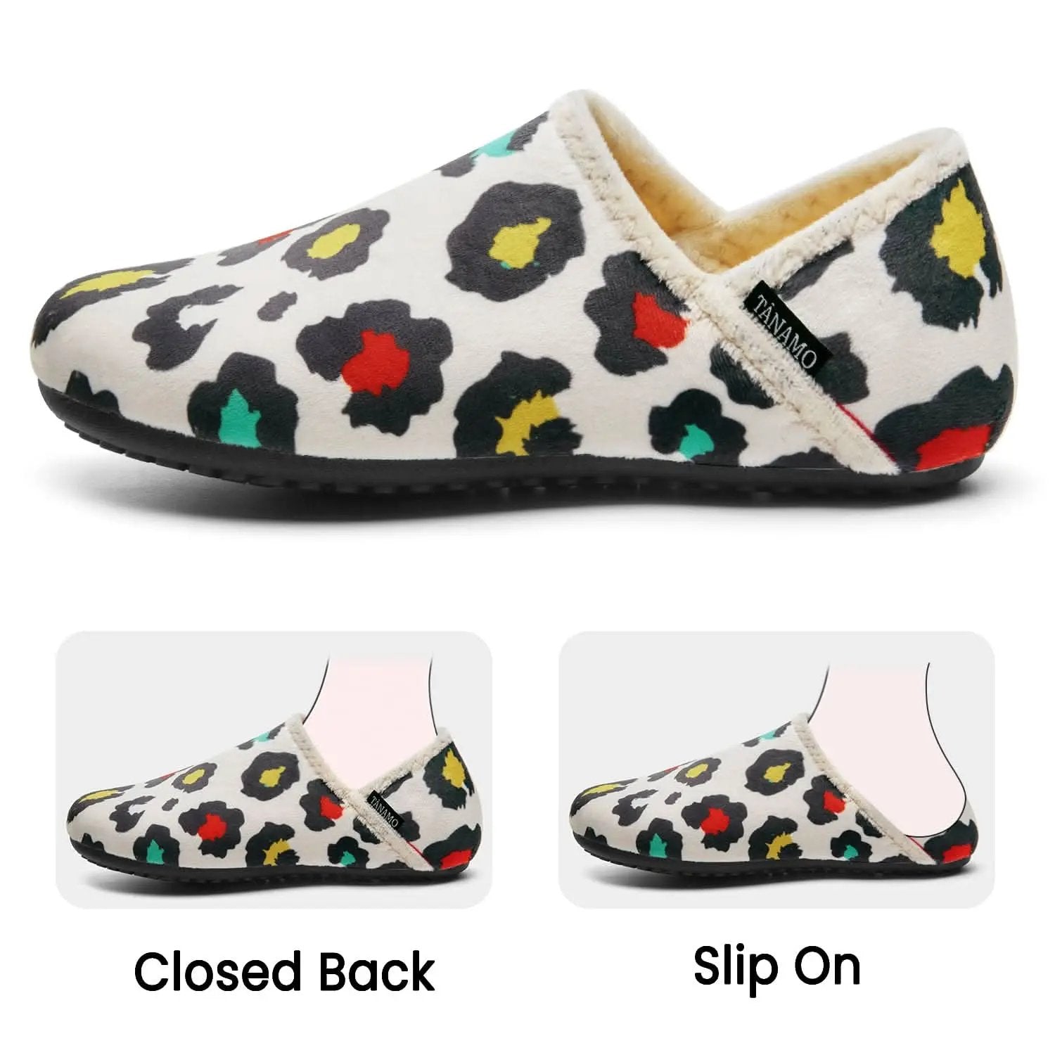 House Slippers for Women Men Indoor Barefoot Slippers Socks Furry Slip on House Shoes Cozy Comfy Slippers for Home Bedroom Travel Yoga - Love Salve